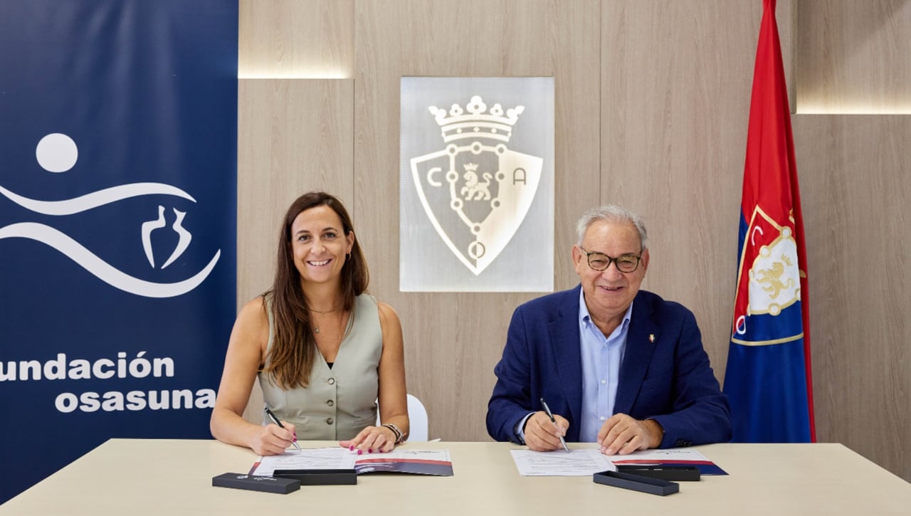 Helvetia Seguros, nuevo Miembro de Mérito de Fundación Osasuna