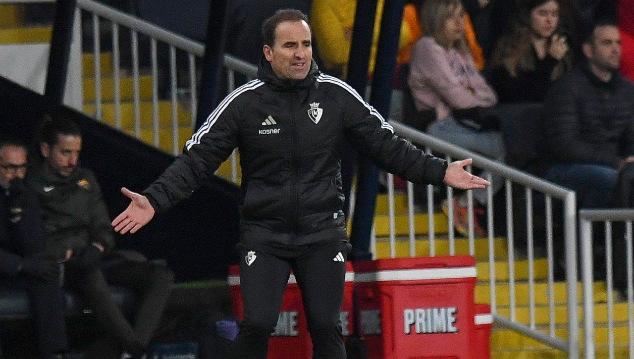 Jagoba Arrasate dejará Osasuna... por un día