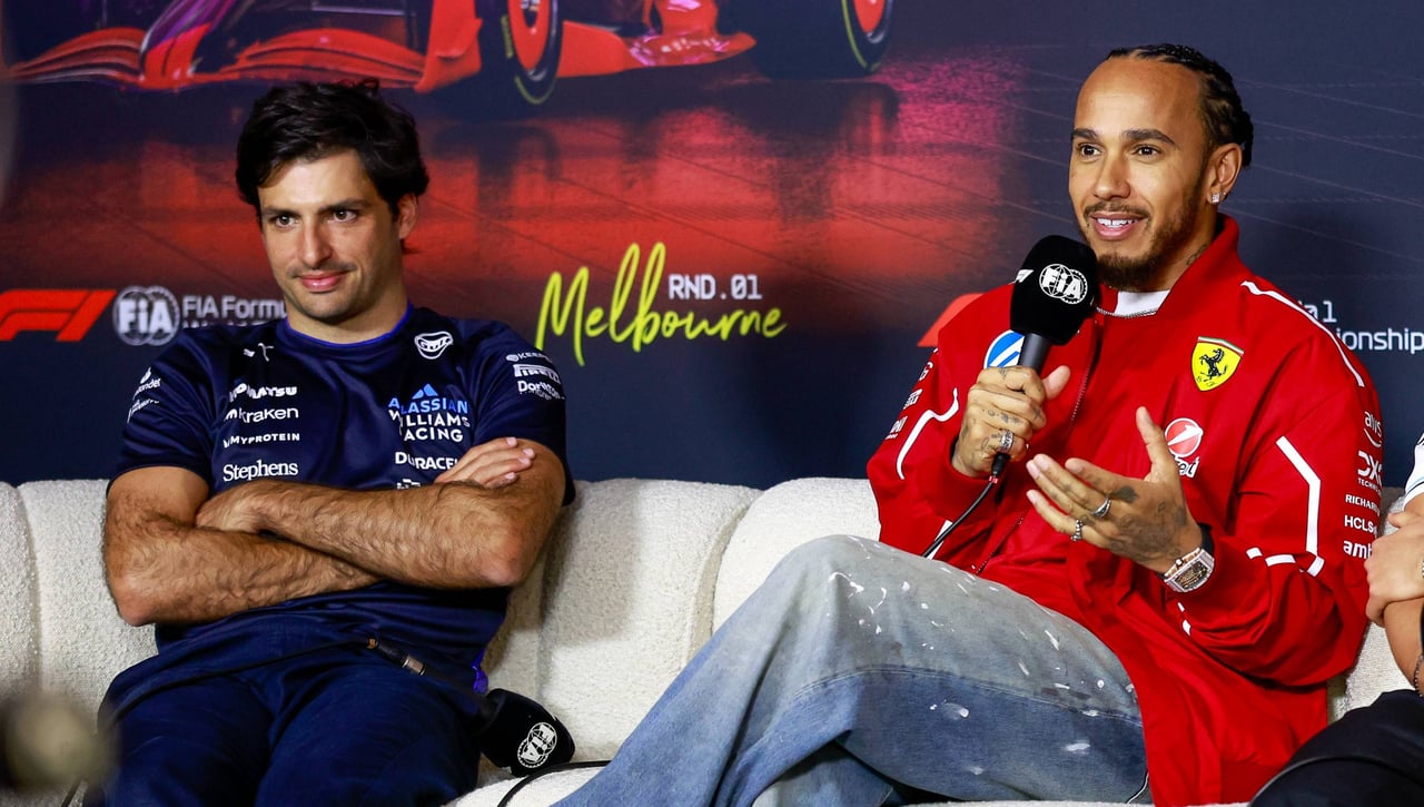 Nueva polémica entre Carlos Sainz y Hamilton