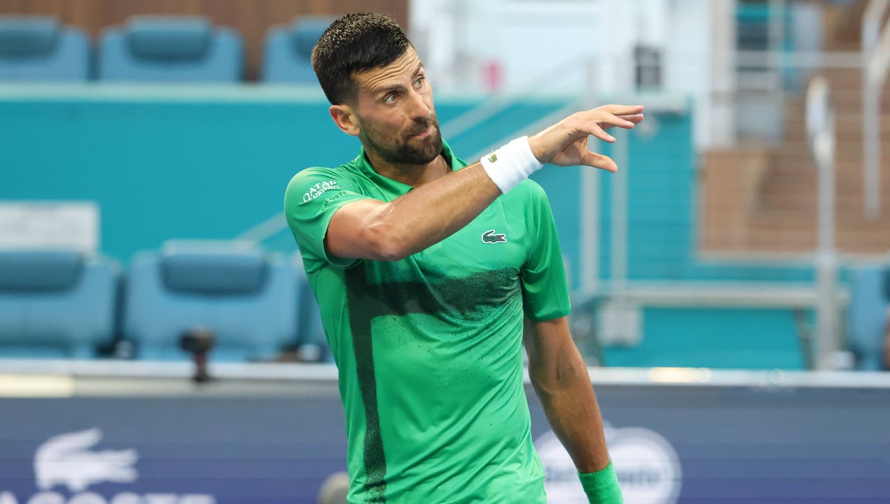 La organización de Miami se la lía a Djokovic