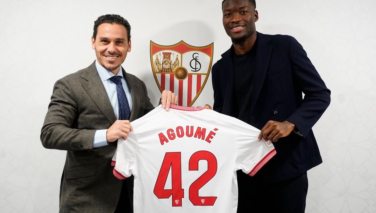 Por fin, Agoumé ya es nuevo jugador del Sevilla 