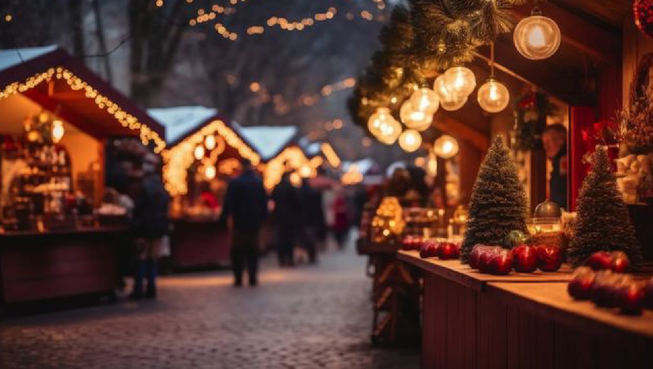 Lucerna convierte su Navidad en un encantador pueblo alpino de casetas de madera 