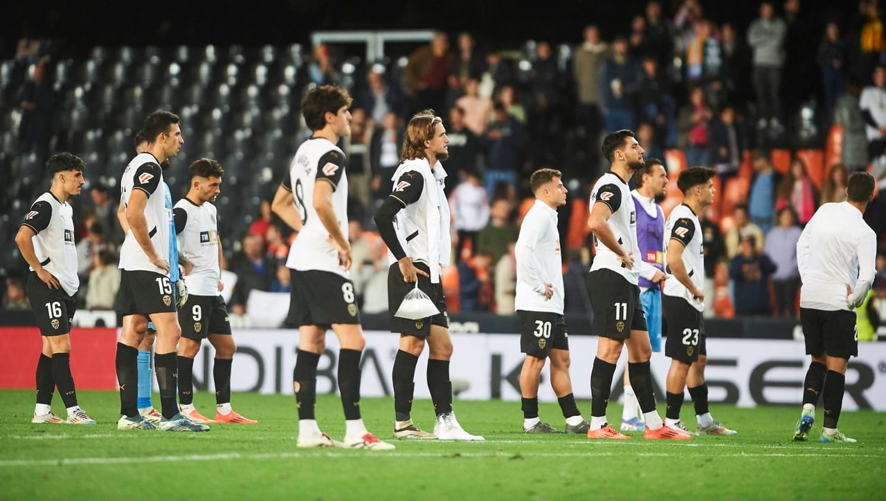 Los datos reflejan que este es el peor Valencia de la historia