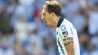 Oyarzabal explota contra el arbitraje, Gil Marín y el Atlético