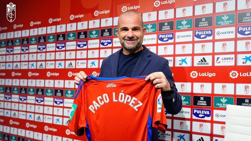Paco López: "Tengo la sensación de que el Granada CF arriba molesta"