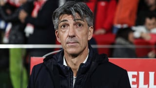 Alguacil, muy enfadado, hace un traje a sus jugadores: "Espero que lo estén"