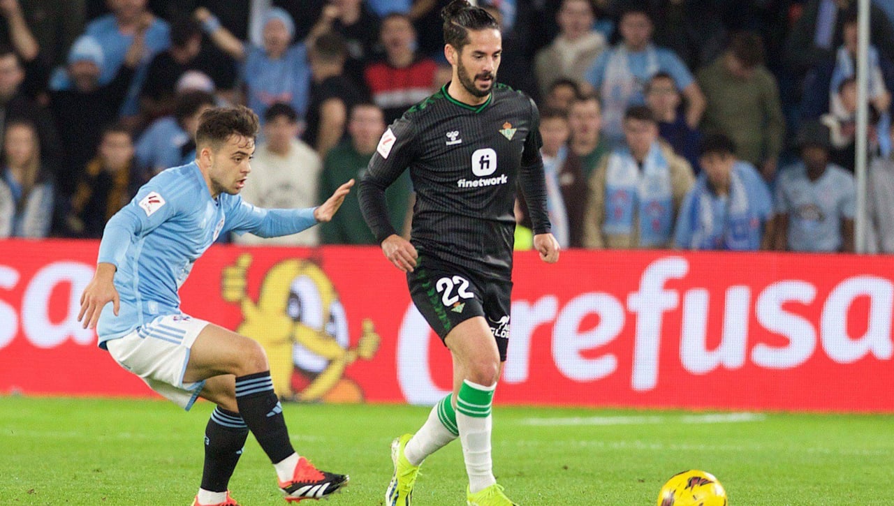 Isco, más autocrítico que nunca con el Betis