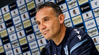 Sergio Francisco, entrenador de la Real Sociedad: "Soy consciente de que los resultados marcan el camino y, de no conseguirlos, veremos..."