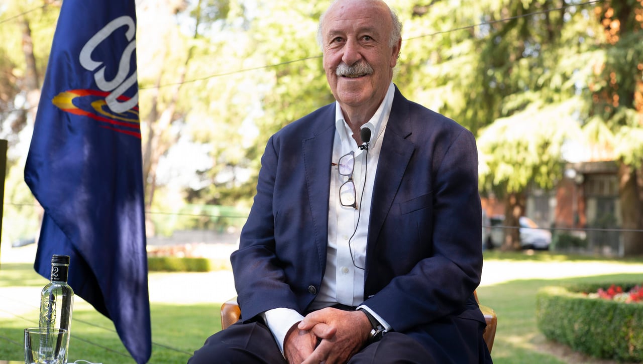 Choque entre Vicente del Bosque y Pedro Rocha