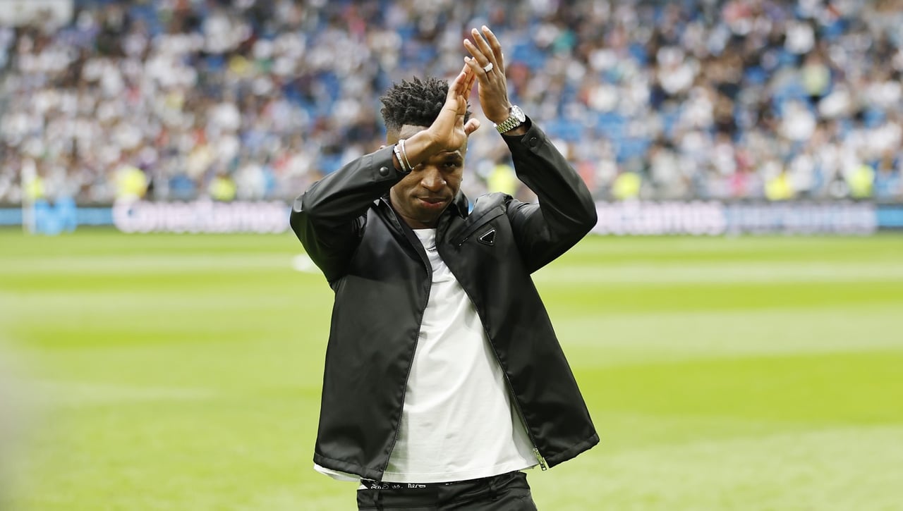 Vinicius, 'presente' en la final de la Champions League