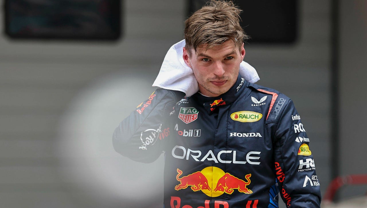 Max Verstappen se aparta de la Fórmula 1