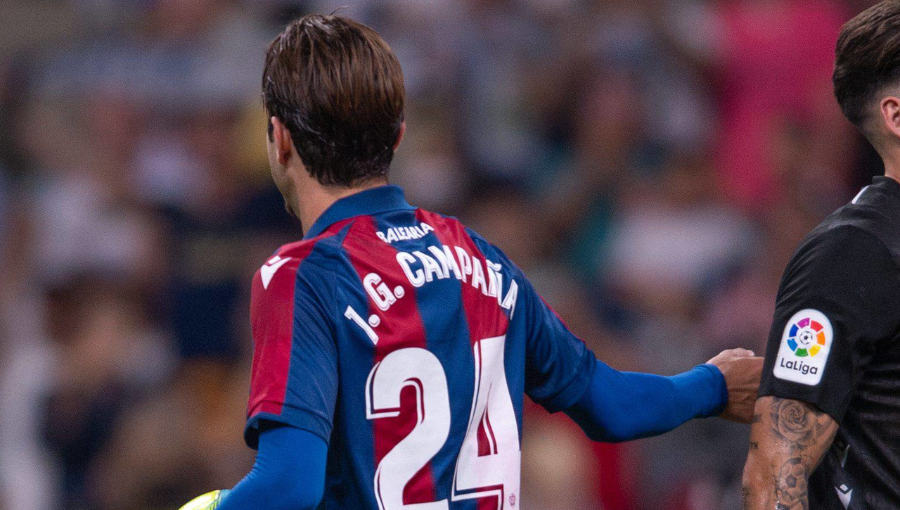 El deseo de Campaña para el Levante en su despedida