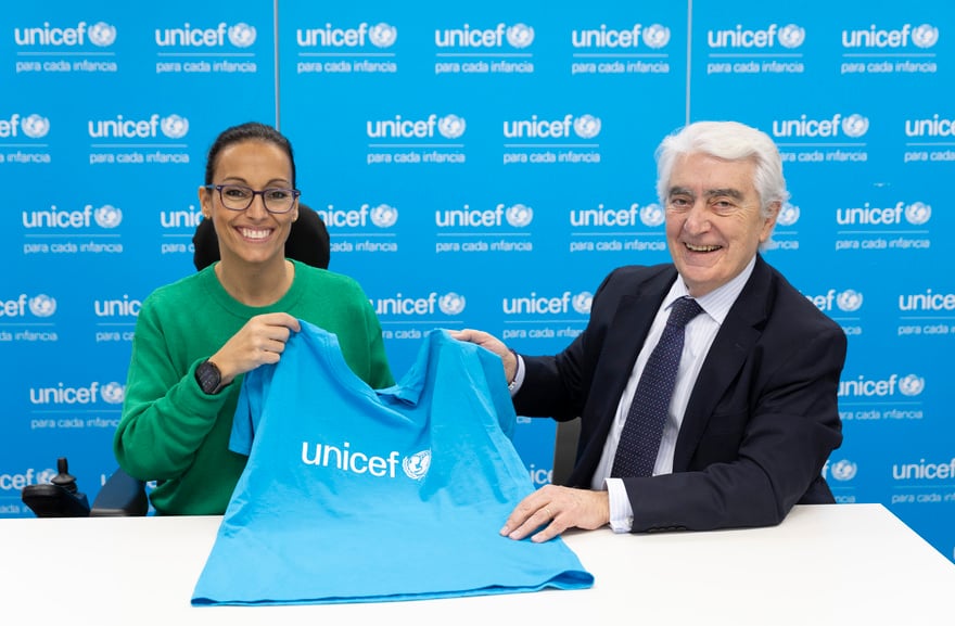 Teresa Perales nueva embajadora de UNICEF