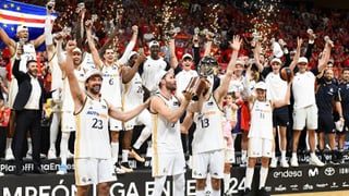 El Real Madrid, campeón de la Liga Endesa y consigue el triplete español