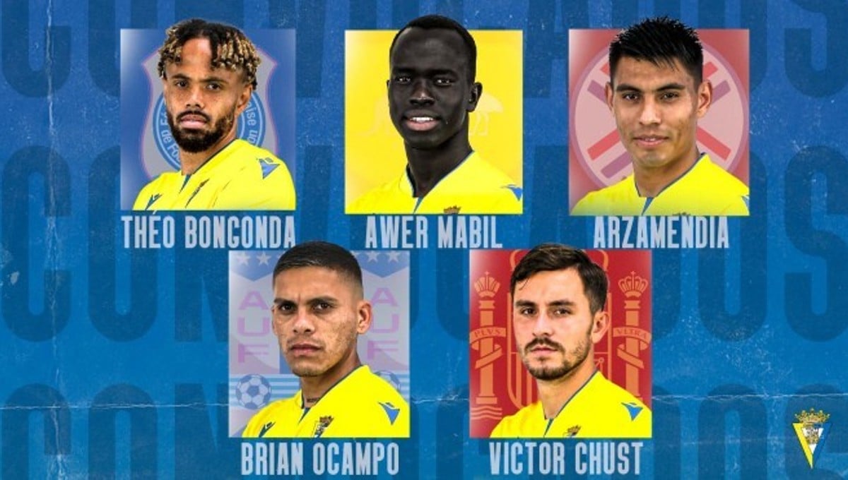 Hasta cinco jugadores del Cádiz se marchan con su selección