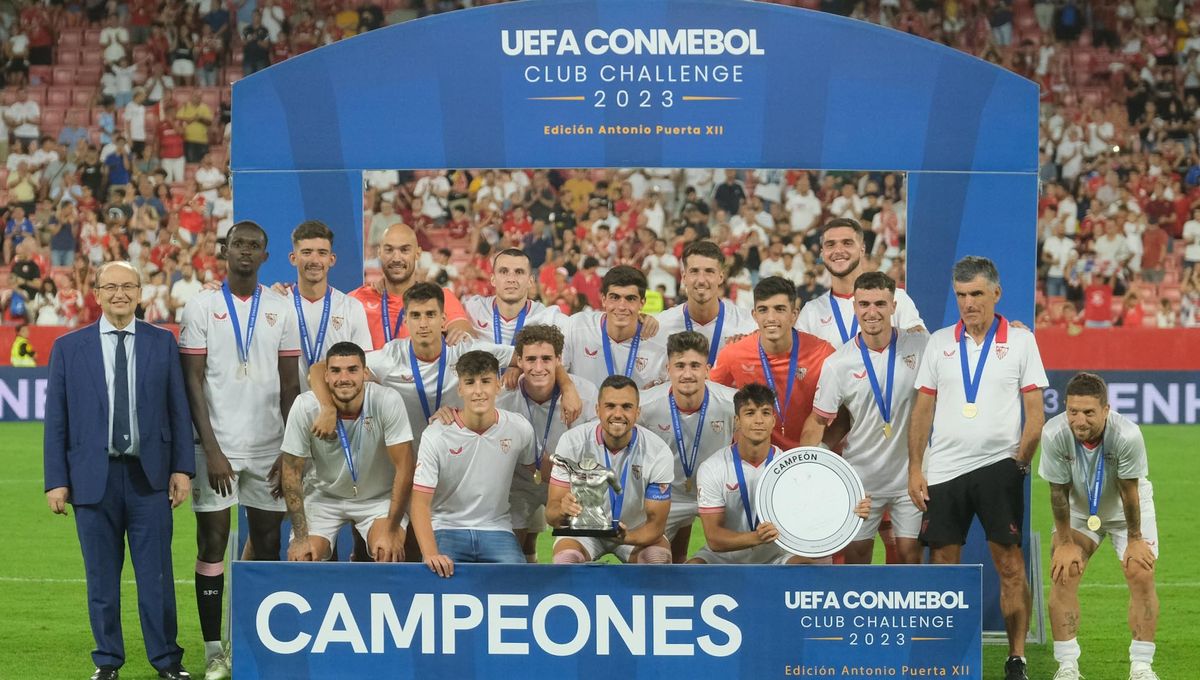 Sevilla - Independiente del Valle: resultado, resumen y goles Trofeo Antonio Puerta UEFA-CONMEBOL Club Challenge