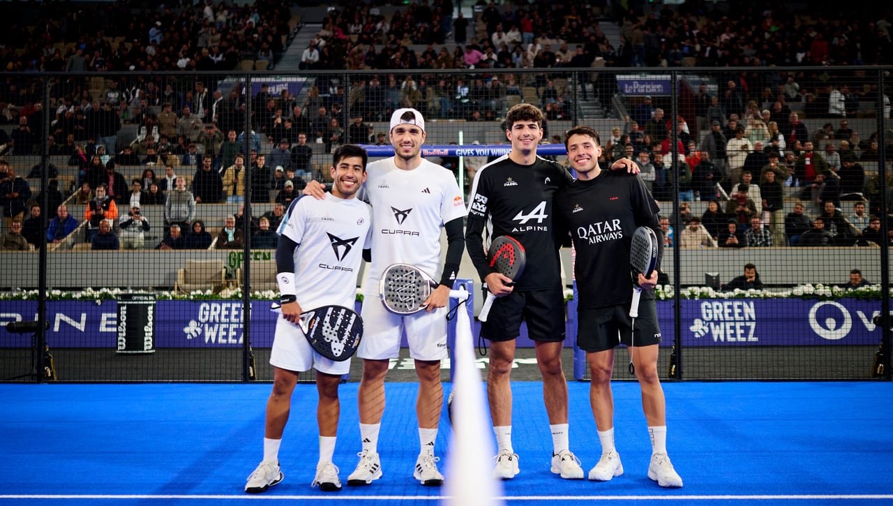 La final del Major de París de Premier Pádel acaba mucho antes de lo esperado