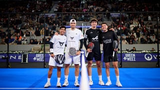 La final del Major de París de Premier Pádel acaba mucho antes de lo esperado