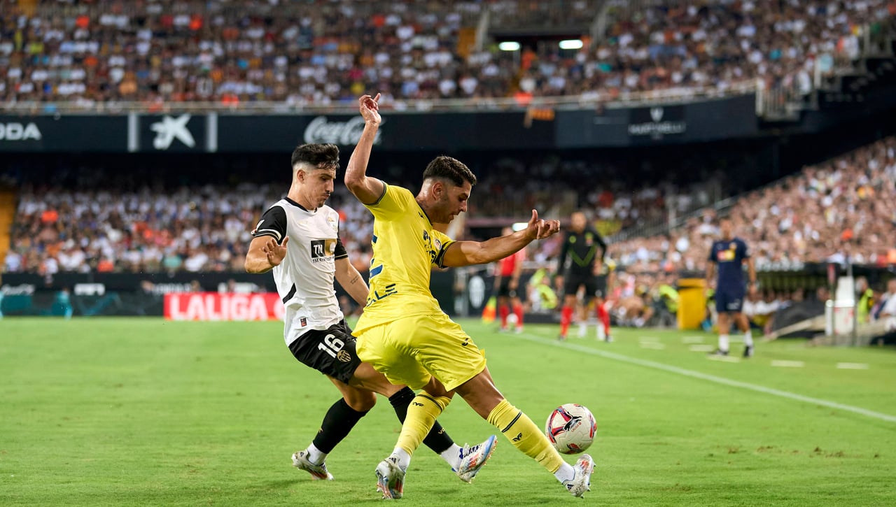 Valencia - Villarreal: horario, canal y dónde ver hoy en TV y online el partido de la jornada 10 de LaLiga
