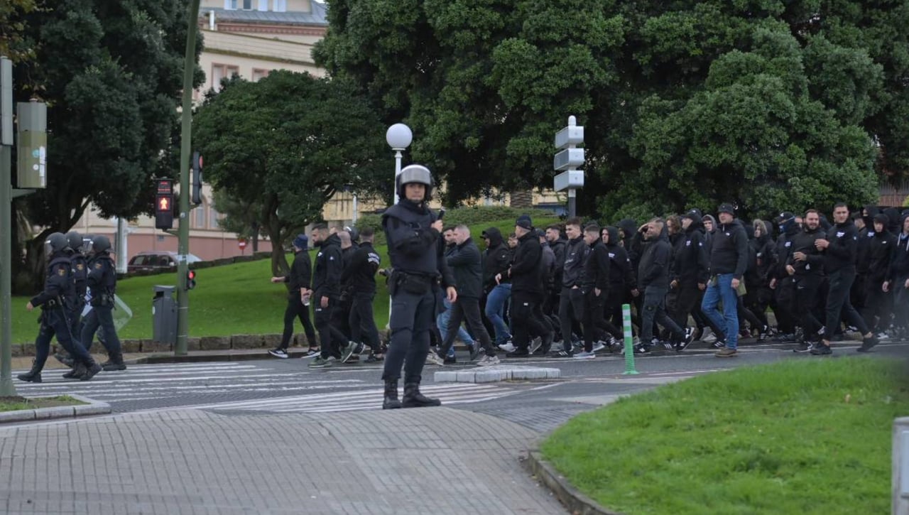 El Deportivo de la Coruña – Racing de Santander, catalogado de alto riesgo
