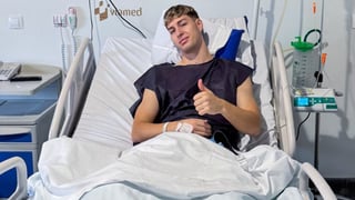Antonio Toral, canterano del Murcia y jugador del Betis, tendrá que ver el duelo de Copa del Rey desde el hospital 