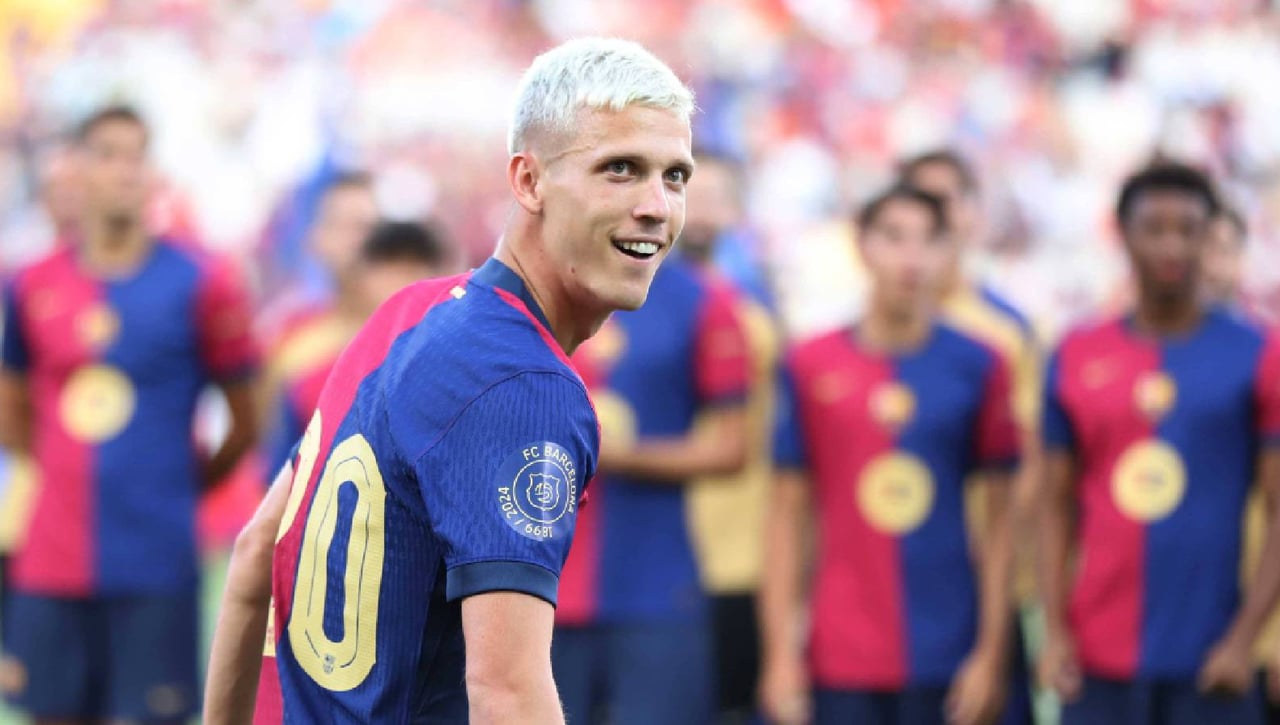 Dani Olmo llega a tiempo para Vallecas