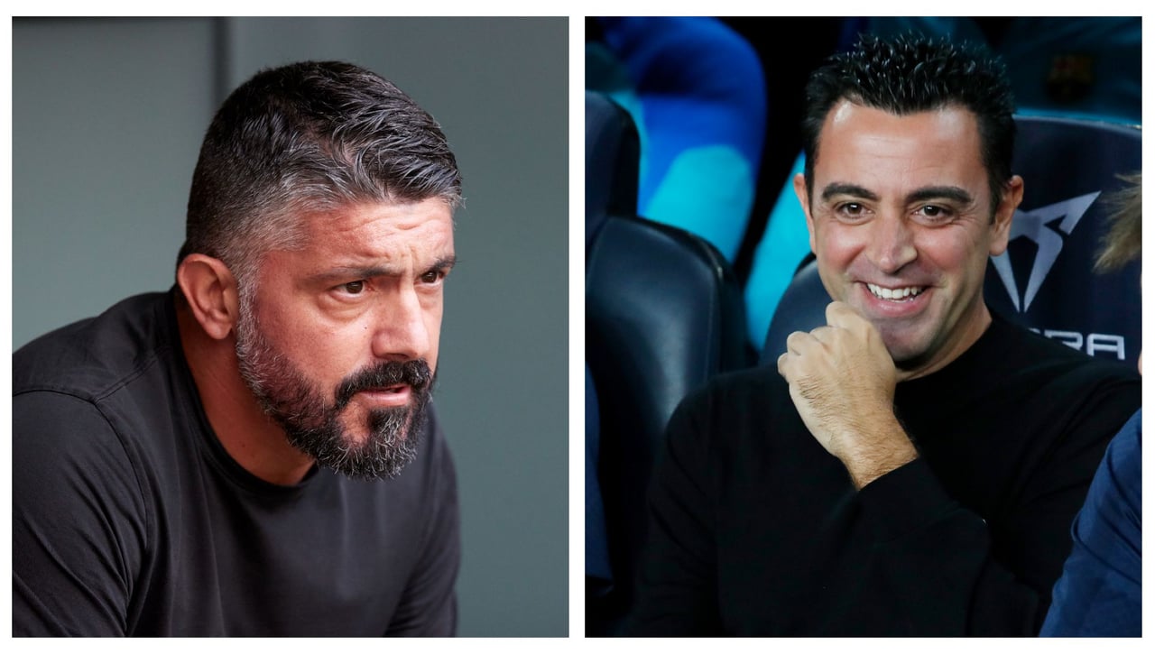 El pique de Gattuso con Xavi