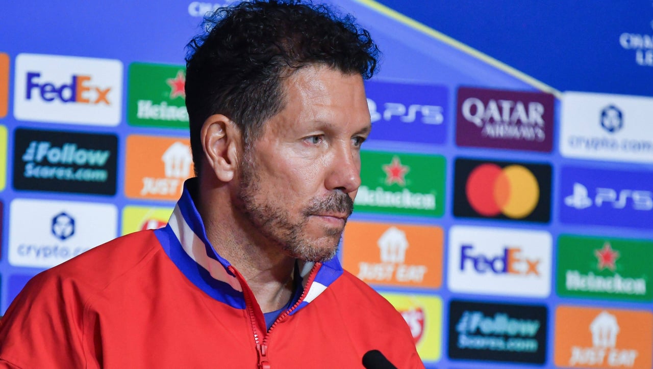 Simeone da un palo en plena euforia: "No es fácil"