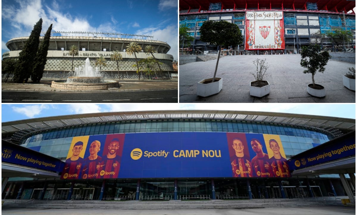 La postura de Sevilla y Betis ante la tentadora moda del 'naming rights' en los estadios 