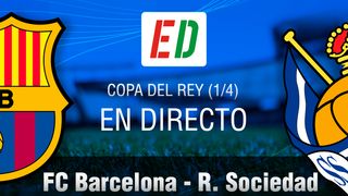 Barcelona vs Real Sociedad en directo y en vivo online
