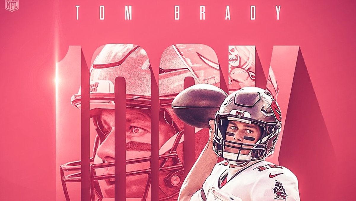 El vídeo del nuevo récord personal de Tom Brady en la NFL