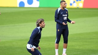Alerta en Francia: Mbappé y Griezmann, en duda