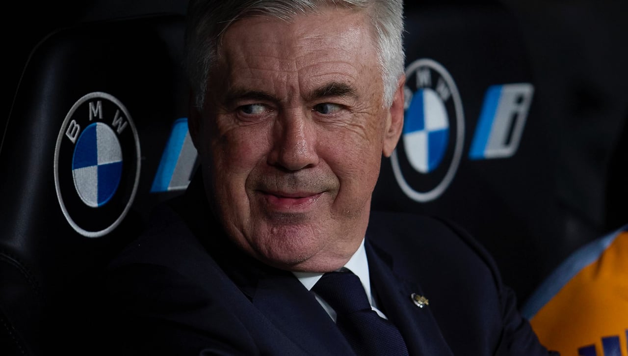 Una doble alegría para Carlo Ancelotti