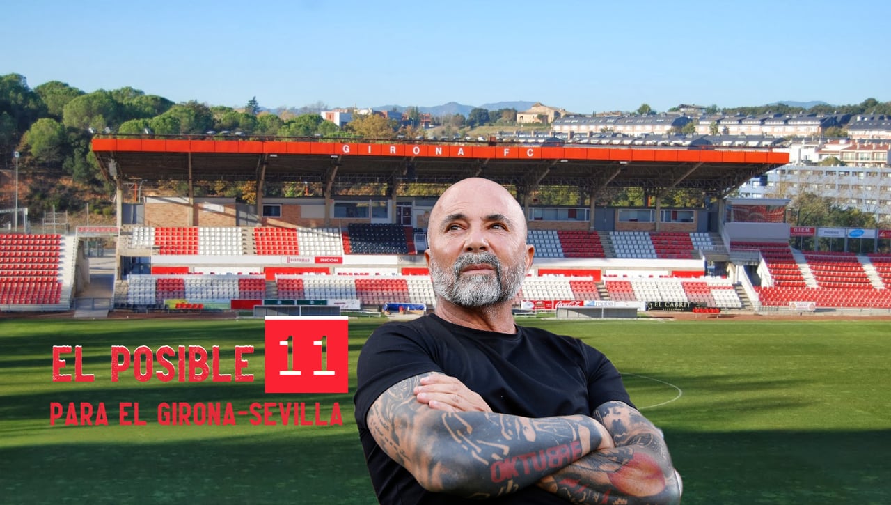 El posible once del Sevilla en su visita al Girona