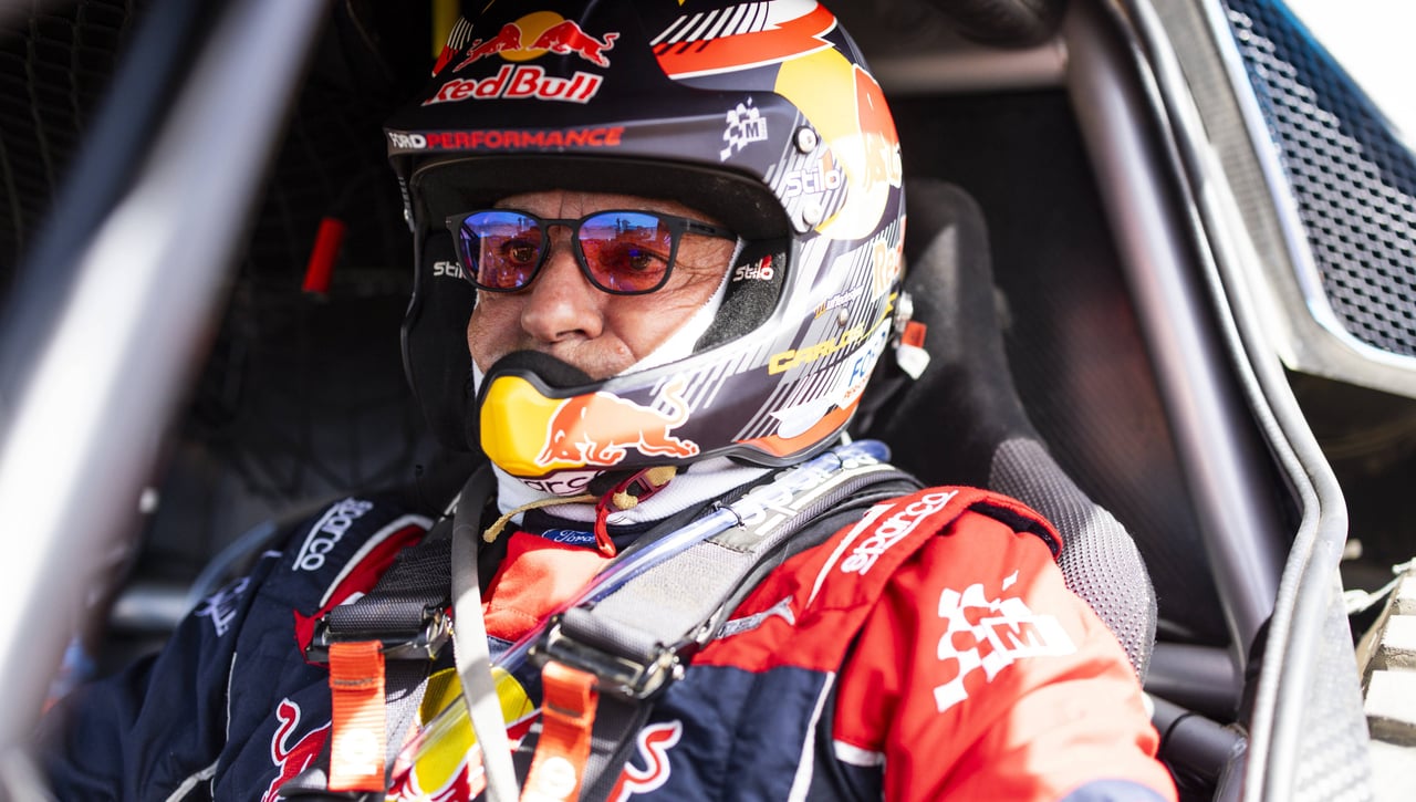 Carlos Sainz se recupera después del golpe