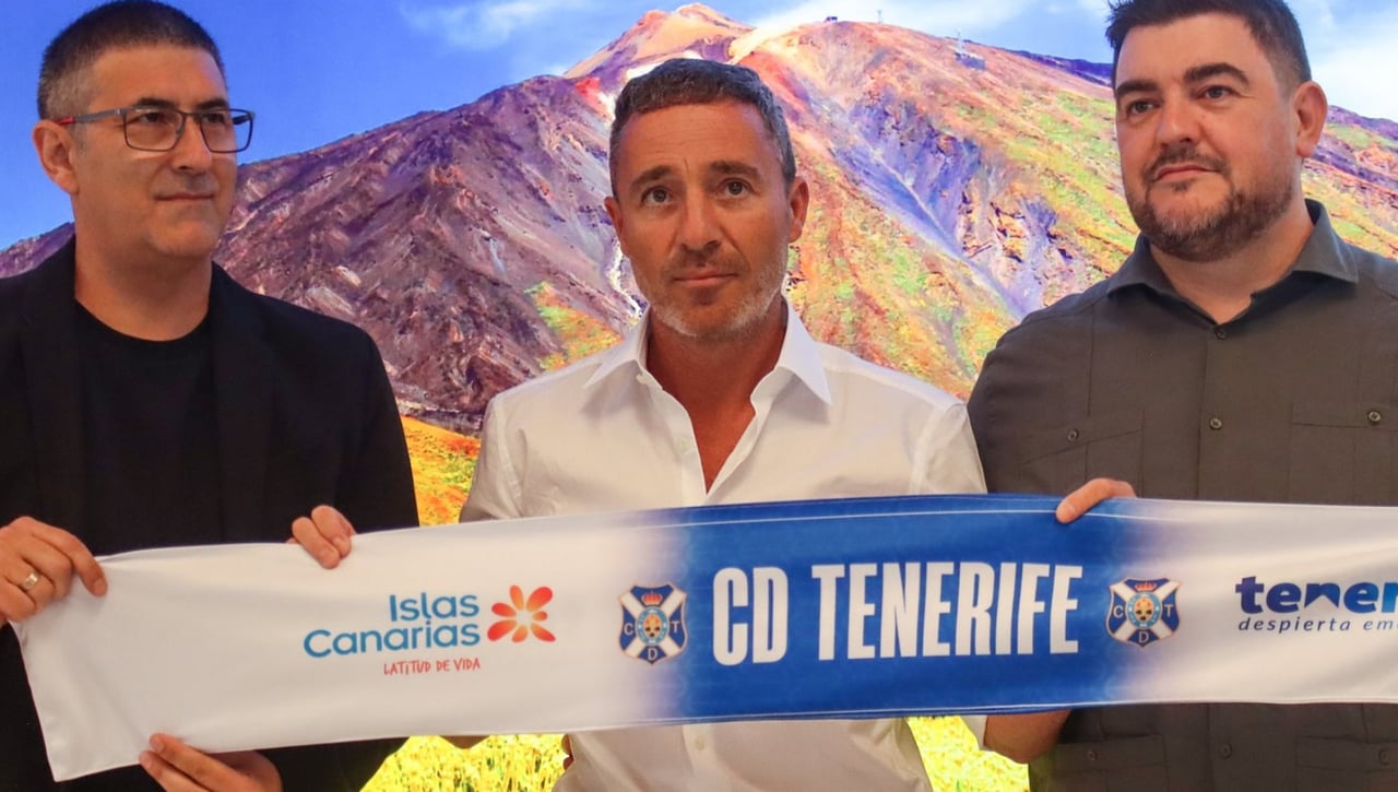 Rotundo mensaje de Óscar Cano a la plantilla del Tenerife