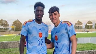 Assane Diao se luce en su debut con la selección española sub 18
