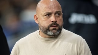 Manolo González da la buena noticia con Pere Milla