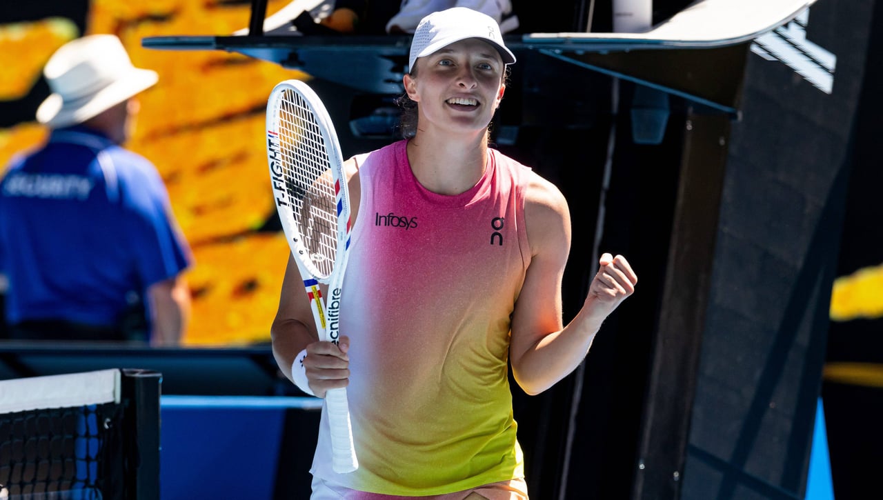 Swiatek recibe la noticia más esperada en el Open de Australia