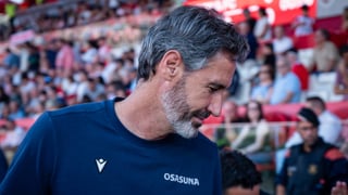 Vicente Moreno, 'vigilado' en Osasuna