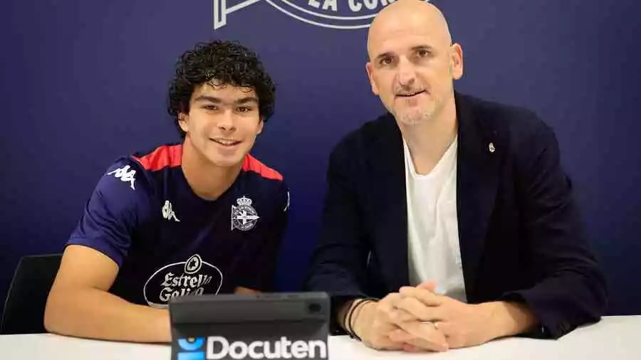 El Dépor renueva a otra perla de su filial 