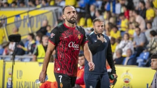 La reacción de Muriqi tras su inesperada expulsión