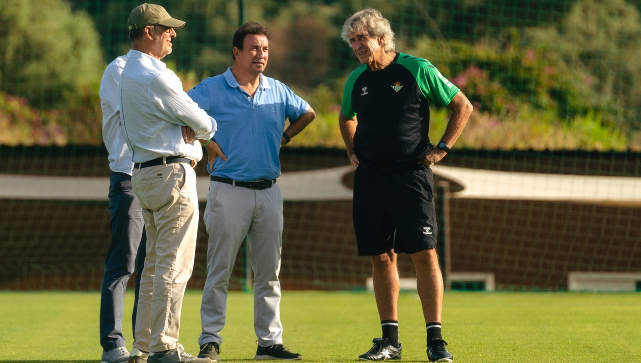 Un alivio para Pellegrini a once días de que el Betis reciba al Elche