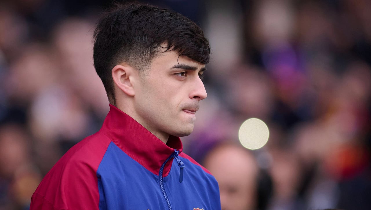 Pedri es el futbolista que más balones