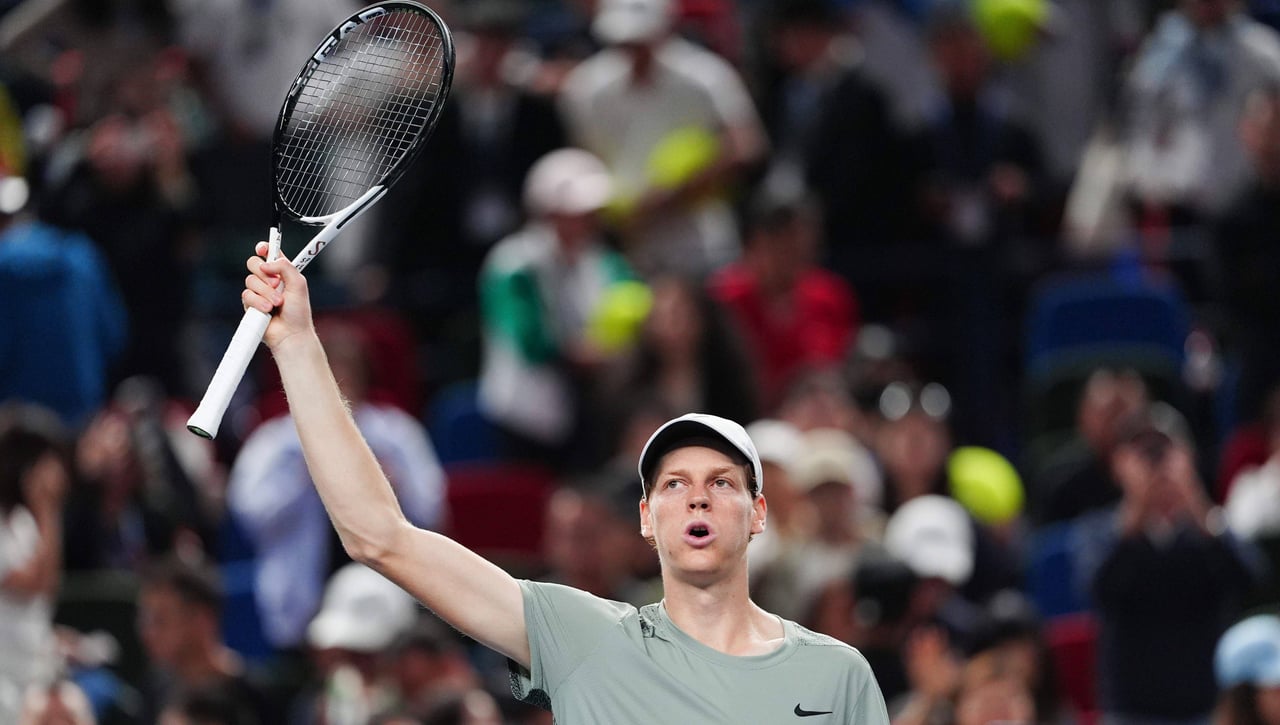 Sinner le pone fin al reinado de Djokovic en Shanghái