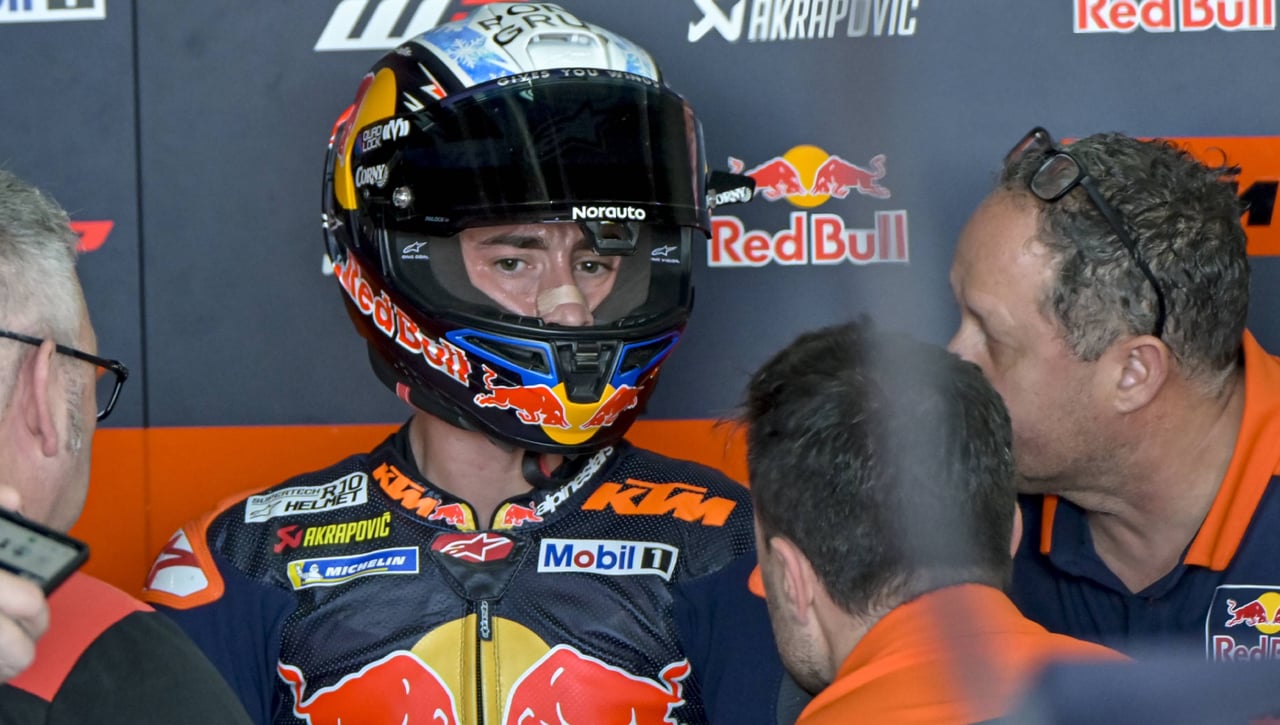 Pedro Acosta, en el punto de mira de KTM