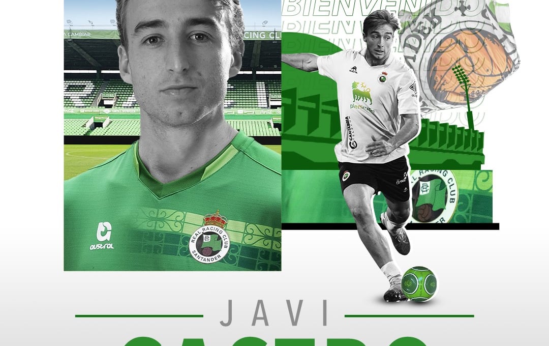 Javi Castro refuerza al Racing de Santander