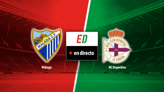 Málaga - Deportivo de La Coruña en directo: resultado del partido de hoy de LaLiga Hypermotion