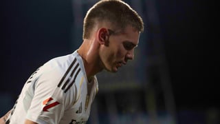 La sorprendente caída de Mastantuono con Xabi Alonso