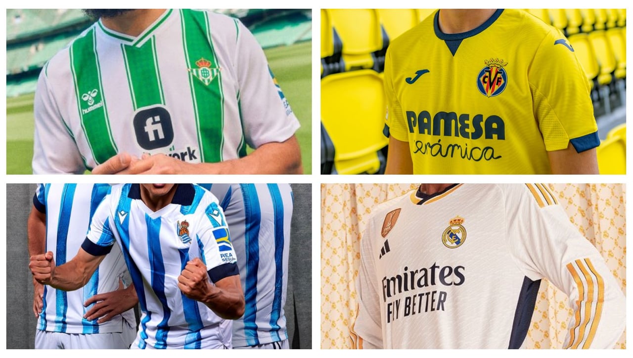Los precios de las camisetas de los equipos de LaLiga: ¿Cuál es la más cara y la más barata?